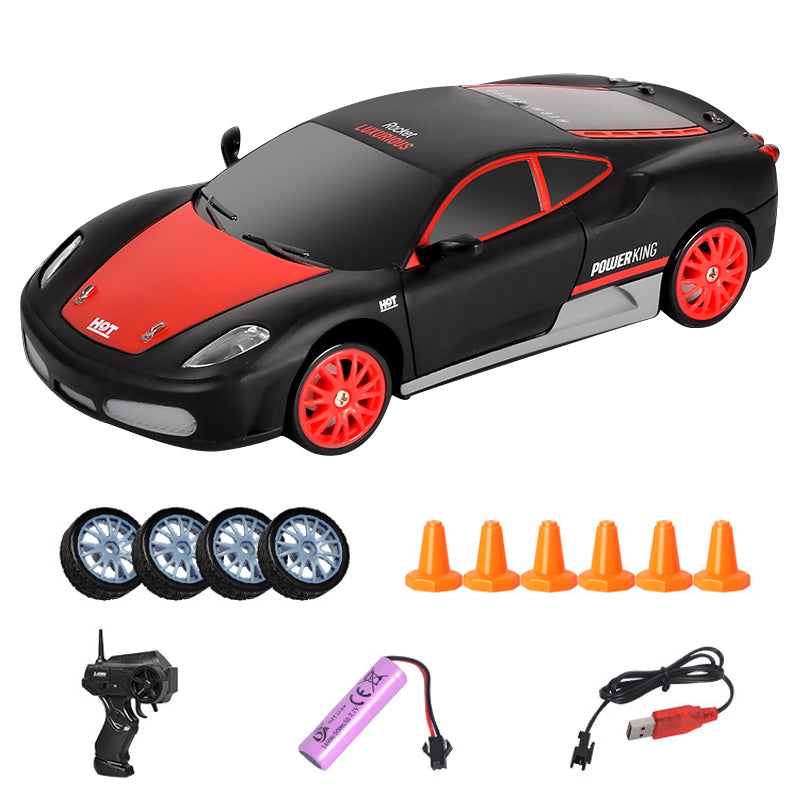 RC Drift Car 1 / 24 2.4GHz 4-Wheel Remote Control Racing On-Road Vehicle Kids Boy Toy (Classic Version) RC Drift Car 1 / 24 2.4GHz 4-Wheel Remote Control Racing On-Road Vehicle Kids Boy Toy (Classic Version)